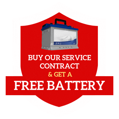Free battery promotion